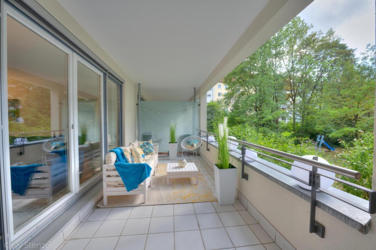 Zwei Zimmer Wohnung Im Stadtzentrum Mit Tiefgaragenplatz Münih Dış mekan fotoğraf