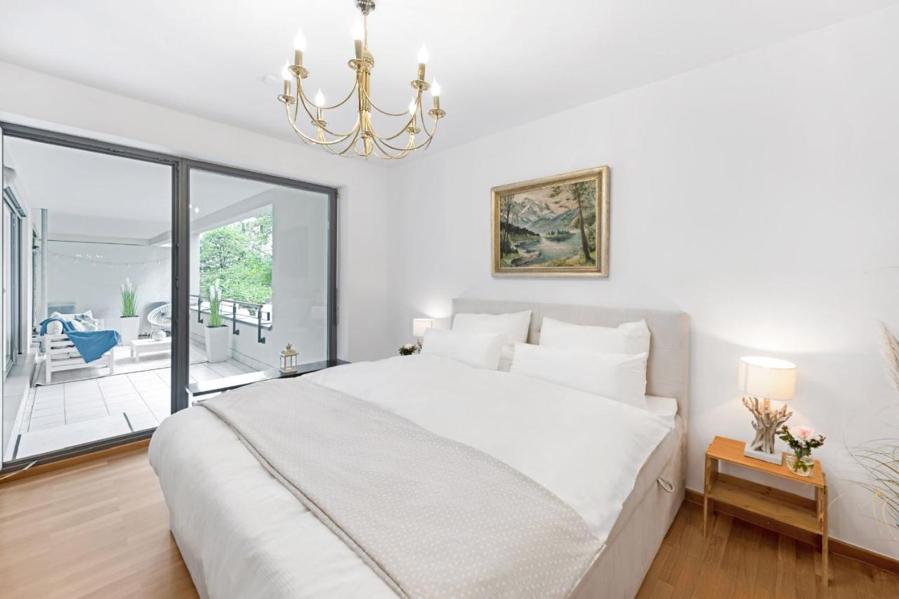 Zwei Zimmer Wohnung Im Stadtzentrum Mit Tiefgaragenplatz Münih Dış mekan fotoğraf