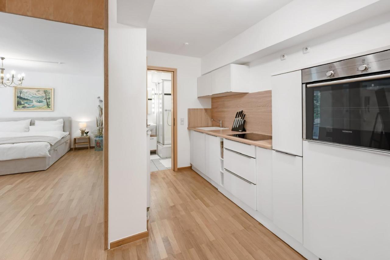Zwei Zimmer Wohnung Im Stadtzentrum Mit Tiefgaragenplatz Münih Dış mekan fotoğraf